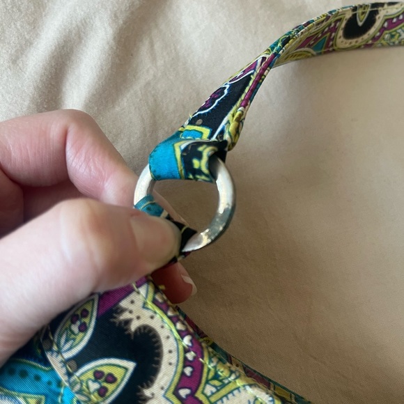 Vera Bradley Shoulder Bag in Daphne Paisley Print - Picture 8 of 12